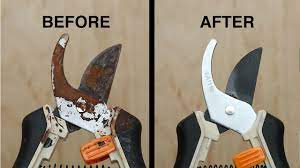 Garden shears are an essential tool when tending to the garden, and can come in a range of varieties. How To Remove Rust From Garden Tools Youtube