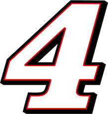 Do you know what number belongs to what driver? Race Number 4 Decal Sticker 3 Color A