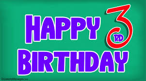 Happy birthday to my baby daddy quotes. Happy 3rd Birthday Wishes Birthday Messages For Kids