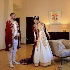 The King The Queen Ethiopian Dress Ethiopian Clothing Ethiopian Traditional Dress