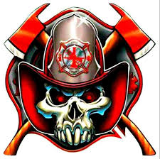 Skull Art Fire Fighter Tattoos Firefighter Images Firefighter Art