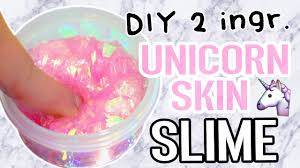 Diy Unicorn Skin Slime 2 Simple Ingredients Slime Trying Asmr No Bora Recette De Slime Slime Slime Sans Colle