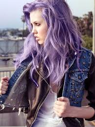 Punk Light Purple Hair Jpg 450 600 Mor Sac Sac Rengi Sac