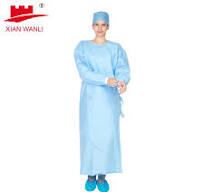 PP Gowns Knitted Cuff Medical Gowns Hospital Isolation Clothing Factory  Supply