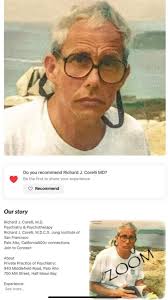 Richard J Corelli, Psychiatrist, Half Moon Bay, CA, 94019