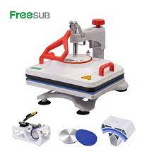 Freesub 5 In 1 Combo Flatbed T Shirt Printing Heat Press Machine P8200 5 Buy Mug Printing Machine T Shirt Printing Machine T Shirt Heat Press Machine Product On Alibaba Com