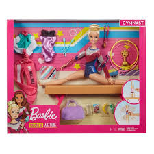 Juego de shopping mall parking, besitos en el centro comercial, mall shooting, dora valentine shopping, globos disparo al centro, juegos de ir de compras al centro comercial online gratis. Barbie Olimpiadas Muneca Gimnasta Barra De Equilibrios De Juguete Y Mas De 15 Accesorios Barbie El Corte Ingles
