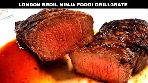 I have to admit that i was running a bit short on time so i decided to sear the roast using a regular pan despite the searing ability of the cooking system. Top Round London Broil Ninja Foodi Grillgrate Sear N Sizzle Youtube