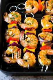 Place the skewers in the grill pan or on the grill over direct heat. Shrimp Kabobs Dinner At The Zoo