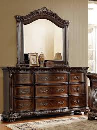 Unfollow queen sleigh bed set to stop getting updates on your ebay feed. Mcferran B9588 Cherry Leather Headboard Sleigh Queen Size Bedroom Set 5pcs B9588 Q Set 5