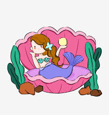 See more ideas about mermaid tattoos, mermaid drink, mermaid tattoo. Summer Maritime Mermaid Cartoon Lying In A Seashell Without Buckle Png Seashell Clipart Summer Ocean Png Transparent Clipart Image And Psd File For Free Download
