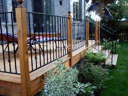 Location of stair or ramp. Deck Railing Height Requirements And Codes For Ontario