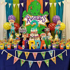 Popular items for rugrats party decorations. Party Event Planners Confettiicouture On Instagram We In Rugrats Par In 2020 Birthday Party Theme Decorations 1st Birthday Party Themes Baby Shower Party Themes