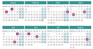 Eine kalenderwoche hat immer 7 tage und beginnt mit einem montag. Kalenderwochen 2020 Download Freeware De