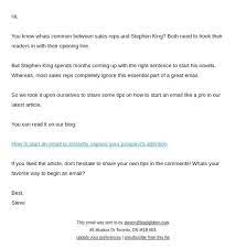 Use engagement data to see who has repeatedly opened previous emails or frequently clicked links. Leadgibbon How To Start An Email To Instantly Capture Your Prospect S Attention Milled