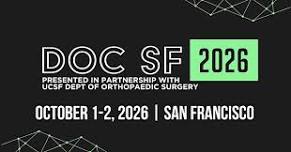 DOCSF26 - Digital Orthopaedics Conference San Francisco