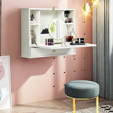 Check spelling or type a new query. Gymax Wall Mounted Folding Laptop Desk Hideaway Organizer Storage Space Saver W Drawer Walmart Canada