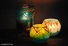 Diy beautiful moroccan lantern with cardboard. Image 1 Diy Blog Handmade Moroccan Glass Jar Candle Holder Votive Lantern Light Upcycled Craft Jpg For Post 18486 Make Diy Projects And Ideas For Makers