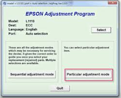 Download Resetter Printer Epson L1110 Dan Cara Reset