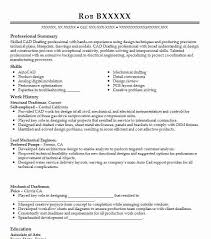 structural draftsman resume example