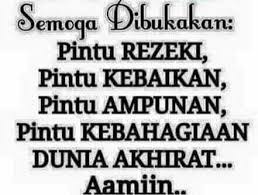 Segala puji bagi allah, yang telah memberi rizqi kepadaku dengan tidak ada daya dan kekuatan bagiku, ya allah semoga engkau berkahi pada rizkiku. Facebook