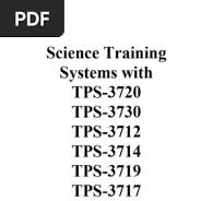 Science Training System - TPS 3720-3717 | PDF | Electrical ...