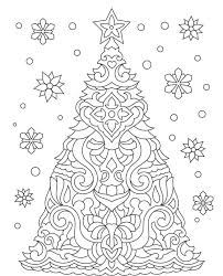 Albero Di Natale Con Ornamenti Schizzo Natalizio Da Colorare Disegni Natalizi Da Colorare Libri Da Colorare Pagine Da Colorare Per Adulti Colori Di Natale