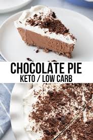 1 quart heavy whipping cream or 2 pints. Keto Chocolate Pie With A Pecan Crust Decadent Fudgy Kasey Trenum