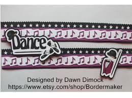 Adding a border around the image is straightforward. Continuing The Performing Arts Series I Made This Border Using The Music Note Pu Scrapbook Borders Creative Memories Borders Creative Memories Border Punches