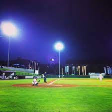 The running special is on open air tour! Armin Wolf Arena Baseball Stadium In Regensburg