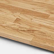 Selection of kitchen units, solid wood doors which have been painted, a few small marks to paintwork in places. Goodhome 27mm Kava Natural Solid Beech Square Edge Kitchen Worktop L 3000mm Diy At B Q