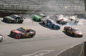 Motorsport start/first lap crashes #2. Watch Closeup Footage Of The Big Crash From Last Night S Nascar Cup Series Race At Bristol Essentiallysports