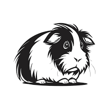 personnage de dessin animé mignon d'animal familier de rongeur de cobaye  4218323 Art vectoriel chez Vecteezy