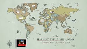 She traveled extensively in south america, asia and the south pacific in the early 20th century, and published accounts of her journeys in national geographic magazine. Harriet Chalmers Adams By Angelica Avila