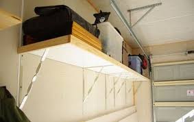 Smart garage storage ideas will not only make your garage look neater it will help you make the most of all that extra storage space. Overhead Garage Storage Diy Home Interiors