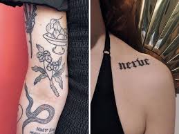 Or you can go with more specific. Three People On Their Favorite Tattoos Including Lake Bell Allure