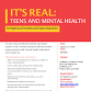 It's real: Teens and Mental Health — Craftsbury event image