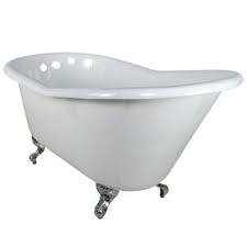 Kingston brass aqua eden freestanding tubs. Kingston Brass Vctnd6030nt1 White Polished Chrome Feet Aqua Eden 60 Free Standing Cast Iron Soaker Bathtub With Reversible Drain Faucetdirect Com