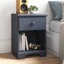 With its single drawer and cabinet, this nightstand gives you ample space to hold your current book, reading lamp, cords, small devices, and more. Blue Kids Nightstands You Ll Love In 2021 Wayfair
