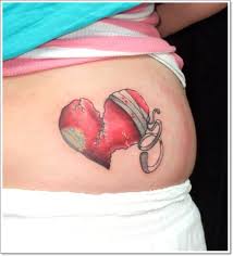It also commemorates this important moment in your life. 23 Of The Most Fantastic Heart Tattoo Designs Broken Heart Tattoo Designs Broken Heart Tattoo Neck Tattoo