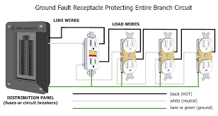 Wiring schematic diagram set up correctly according to the following wiring schematic diagram and wire type and length. Inspecting Gfci And Afci Protection Internachi