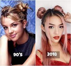 Totally unbiased opinion here, but we believe the 90s were one of the best decades so far. Pin Von Angie Garcia Auf Hairs 90er Frisuren Frisuren Langhaar 90er Party Outfit