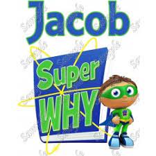 Super Why Birthday Personalized Custom T Shirt Iron On Transfer Decal 1 Super Why Birthday Personalized Birthday Custom Tshirts