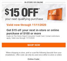 Maybe you would like to learn more about one of these? Targeted Offer Home Depot Card 15 Off 100 Myfico Forums 6178354