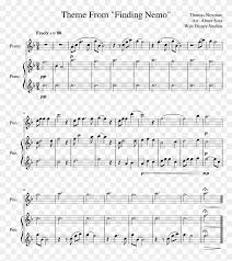 Theme From Finding Nemo Sheet Music Composed By Thomas One Day Tate Mcrae Piano Sheet Music Hd Png Download 850x1100 1144911 Pinpng