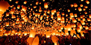 Owners of the riddles would write them on a piece of paper and attach them to the colourful lanterns. February 2017 Pooh Jk Blog Spot
