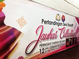 Jauharku Tugasan Pemasangan Alat Siaraya Dan Juruacara Sempena Pertandingan Seni Kreatif Jauhar Collections 2018 Peringkat Daerah Segamat Majlis Penyam Signs