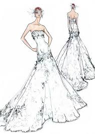 See A Sketch Of Jonna Walsh S American Idol Wedding Dress Wedding Dress Illustrations Dress Illustration Wedding Dress Sketches