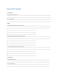 Key word outline printable : 37 Outstanding Essay Outline Templates Argumentative Narrative Persuasive
