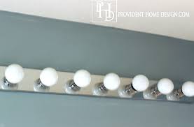 How To Replace A Hollywood Light With 2 Vanity Lights